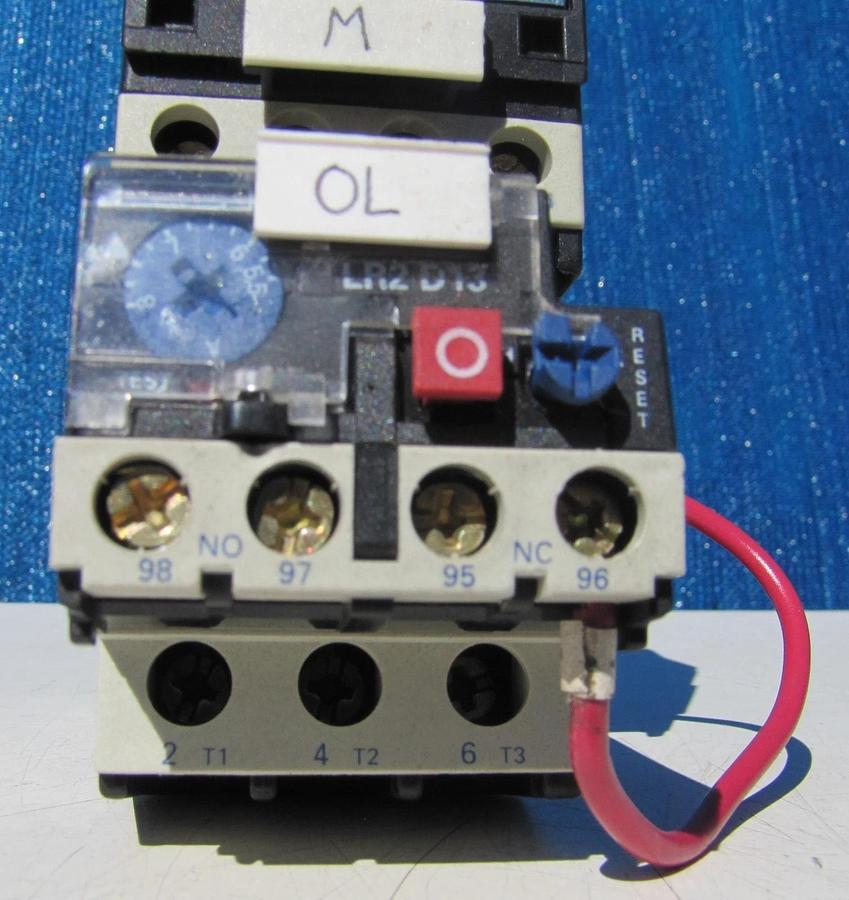 Used Telemacanique 25A Motor Sarter Contactor 120V Coil and Overload Relay