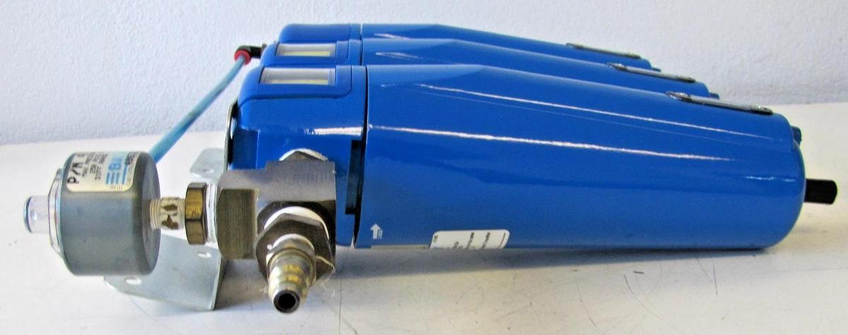 Used Balston 858 In-Line Compressed Air Filter Assembly 16 Bar 0.80 L Quick Connect