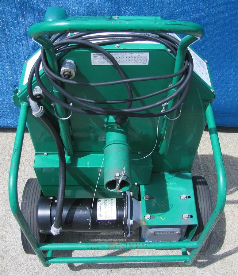 Used Greenlee 555C Classic Electric Conduit Bender 1/2" to 2" Pipe 120V 1HP 555