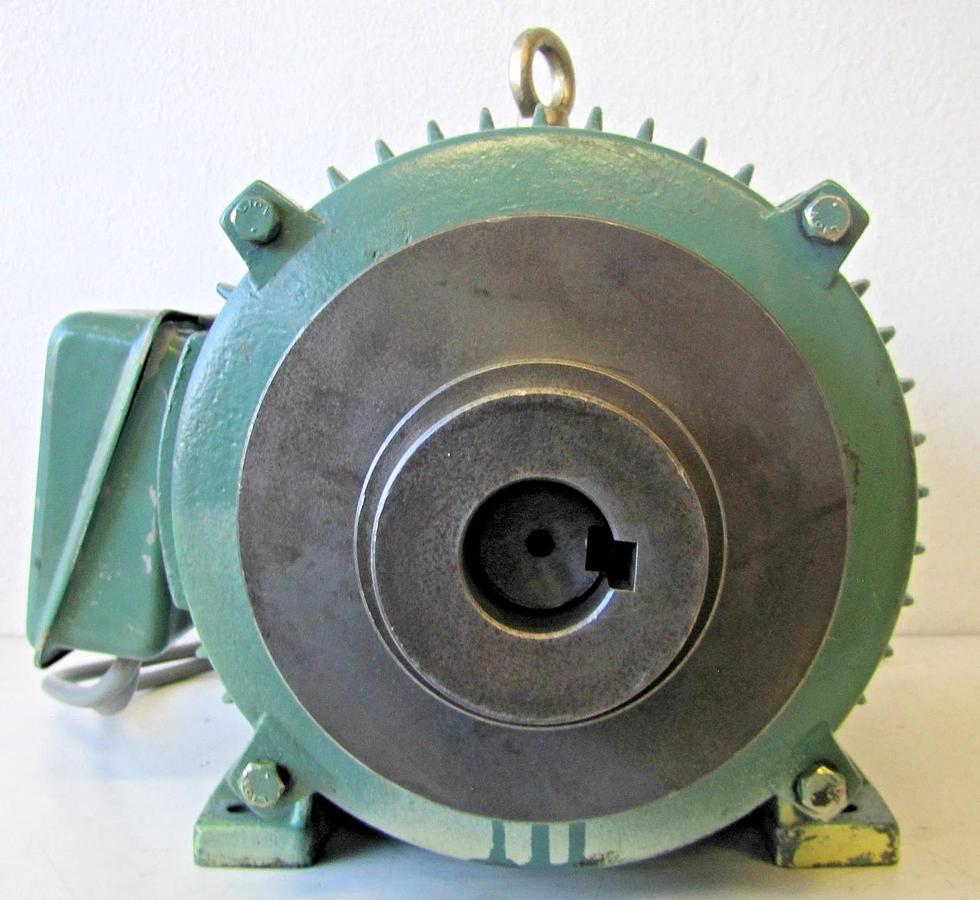 Used Shing Seng 5HP/2.5HP 2-Speed Electric Motor 220V 3 Ph Enco Lathe NCO 405G x 1000
