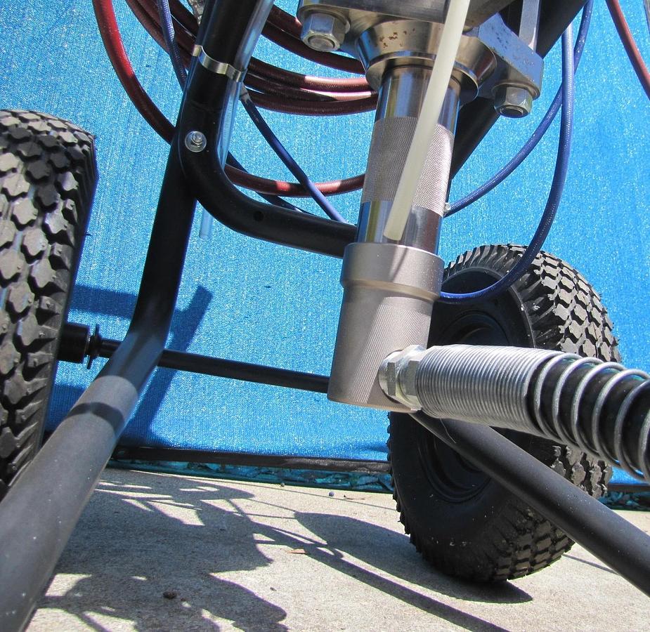 Used 2019 Titan Powrcoat 730 Air Powered Airless Paint Sprayer 3000 PSI @ 4 GPM