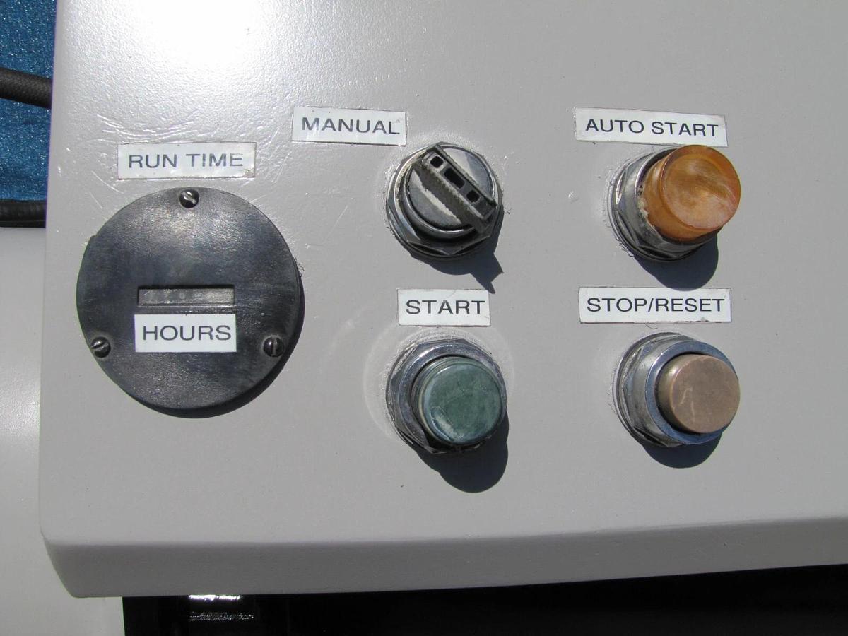 Used CompAir 50 HP Rotary Vane Air Compressor Baldor Electric Motor 215 CFM 460V 3Ph