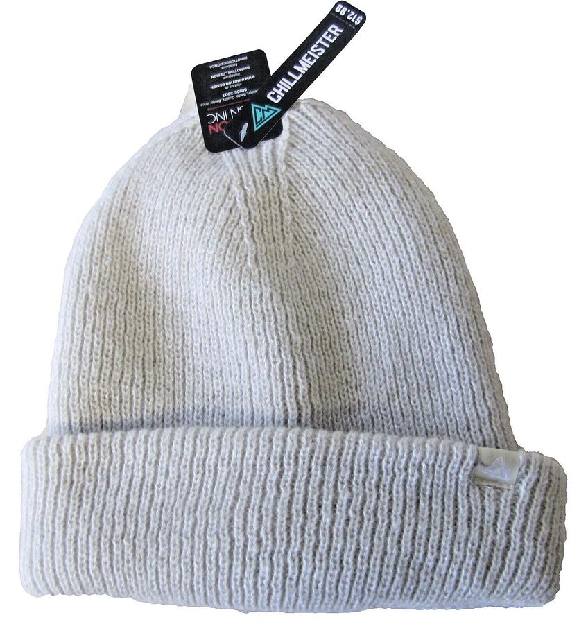 Chillmeister Knit Golf Brushed Beanie Cream
