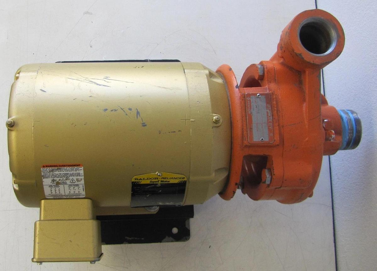 Used Berkeley 5HP Centrifugal Pump 130 GPM 1-1/2" x 2" Port B58084-M 230/460V 3 Phase