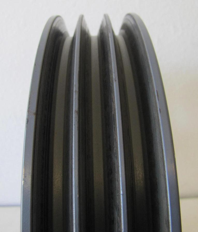 Used Browning 3 Groove 12-3/4" OD Pulley 3B5V124 with Bushing 1-7/8" ID Keyed Bore