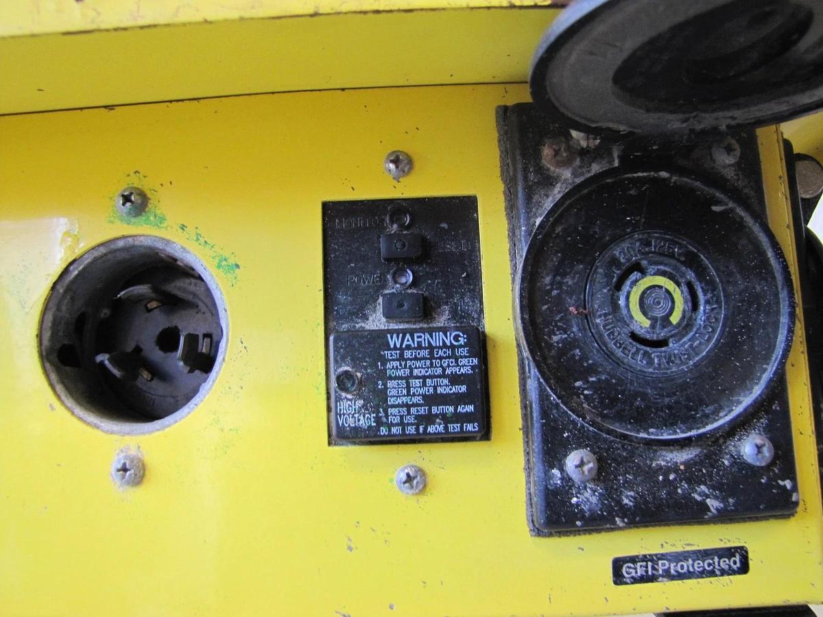 Used CEP 6506-G Spider Temporary Power Distribution Box 50A 125/250V Twist Lock #3
