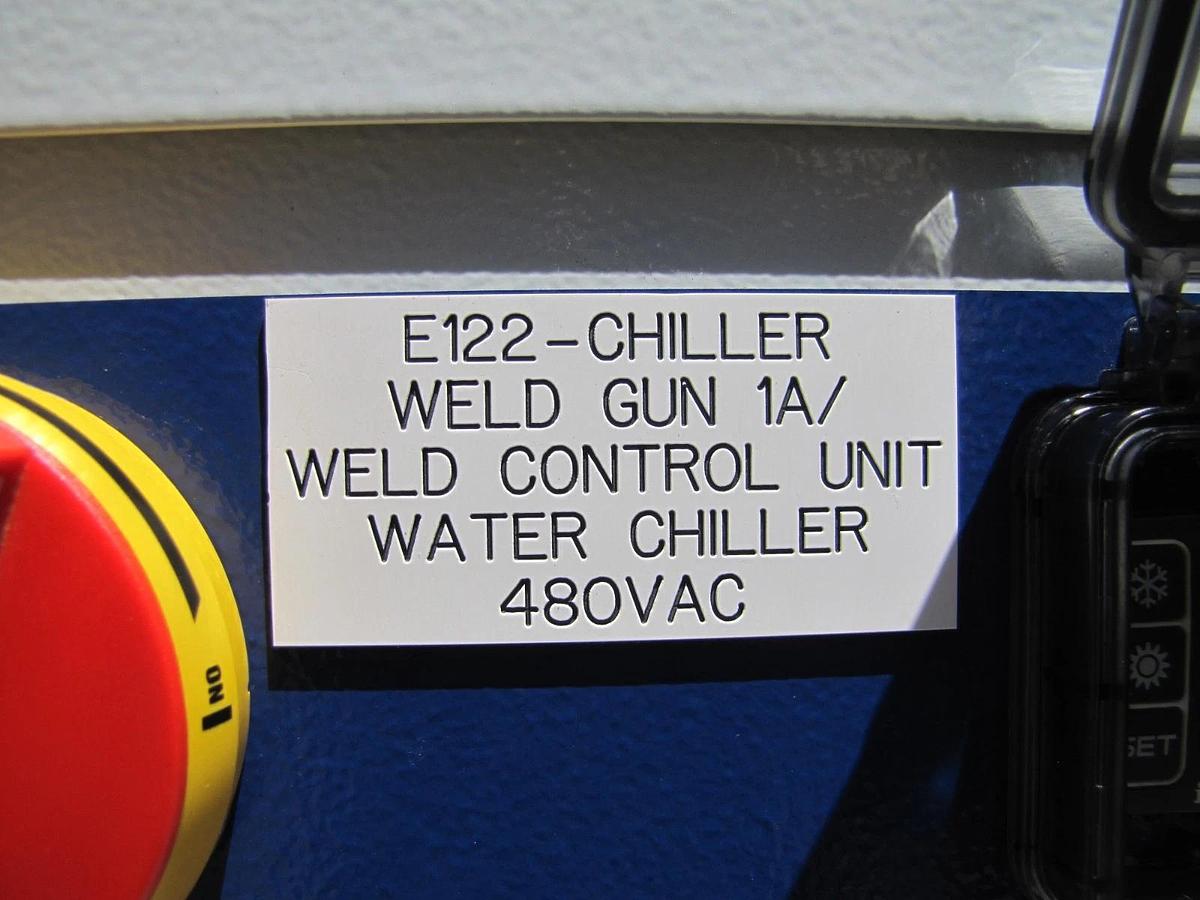 Used 2021 MTA TAEevo TECH 020 Air Cooled Water Chiller 2 Ton 24120 BTU 460V 3 Phase