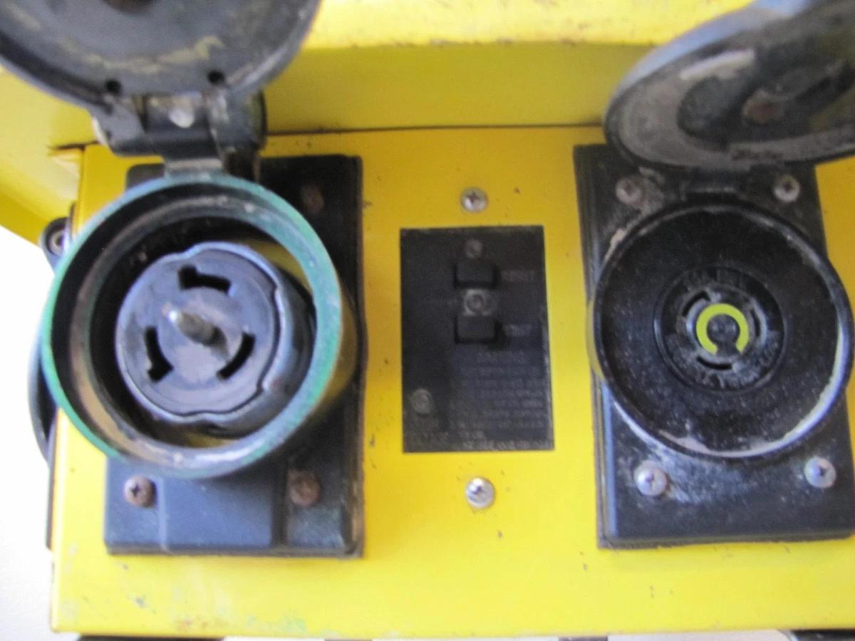 Used CEP 6506-G Spider Temporary Power Distribution Box 50A 125/250V Twist Lock #3