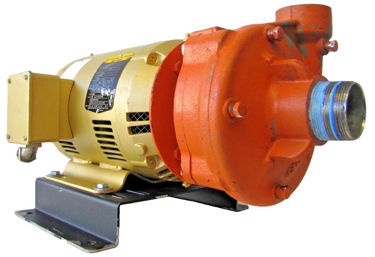 Used Berkeley 5HP Centrifugal Pump 130 GPM 1-1/2" x 2" Port B58084-M 230/460V 3 Phase