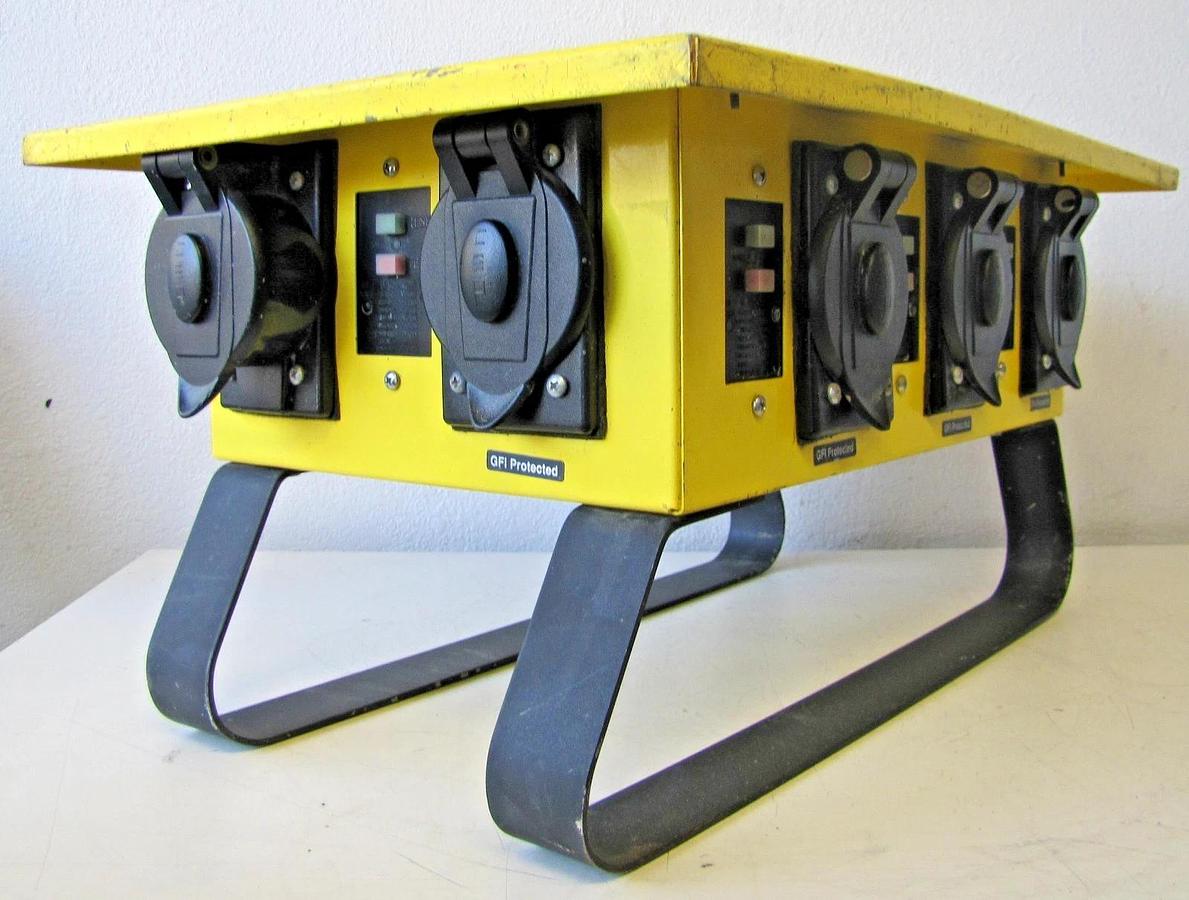 Used CEP 6506-GU Spider Power Distribution Box 50A 125/250V  3P 4W Household Outlets