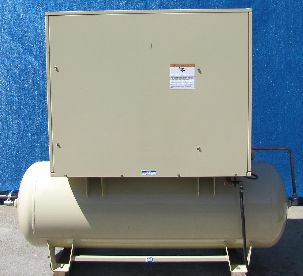 Used Ingersoll Rand 5 HP Rotary Screw Air Compressor with Dryer & 80 Gallon Tank