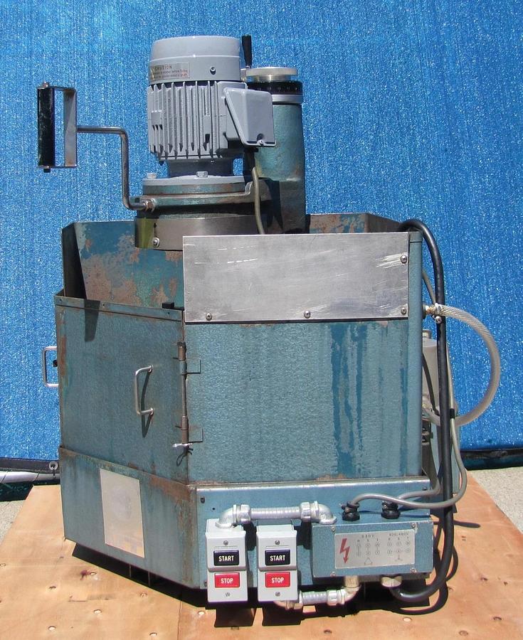 Used Amada 1HP Punch & Die Tool Grinder Sharpener TEG-160E w/ Coolant Pump 230V 3 PH