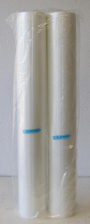 Used GBC NAP GBC3000024 3-mil, 25" x 250' Thermal Laminating Film Roll Pack of 2