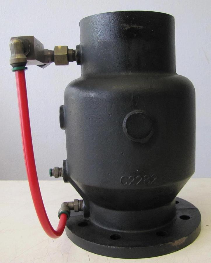 Used Sullair 02250166-128 Intake 4" Inlet Valve for 75hp Air Compressor 5510V/A 5500