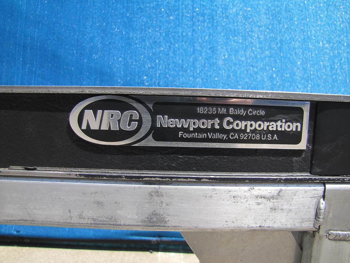Used Newport NRC 48" x 24" Breadboard Optical Table With Legs Stand 29" High