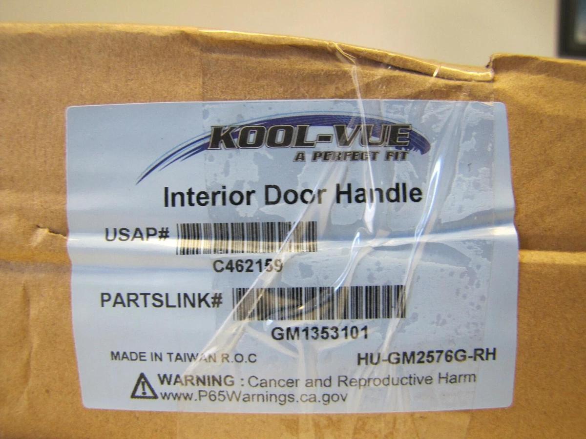 Used Kool Vue Interior Door Handle HUGM2576GRH for 1997 Chevy 3500 Truck