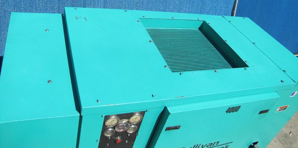 Used Sullivan Palatek 40 HP Rotary Screw Air Compressor 170 CFM 460V 3 Phase