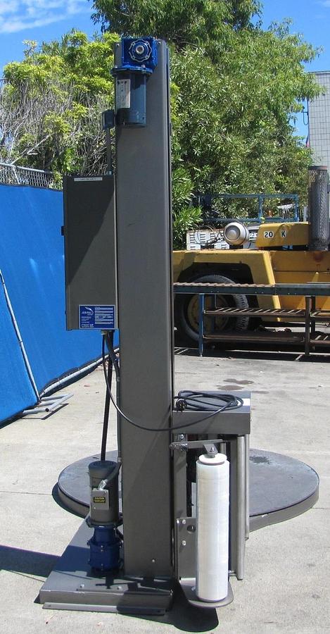 Used Arpac Pro-4006-L Shrink Wrap Paller Wrapper Wrapping Machine 4000 Lbs Cap 115V