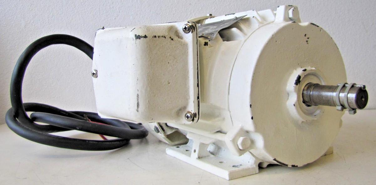 Used Sterling 2 HP Electric Motor 1730 RPM 230/460V 3 Phase 145T 7/8" Dia. Shaft