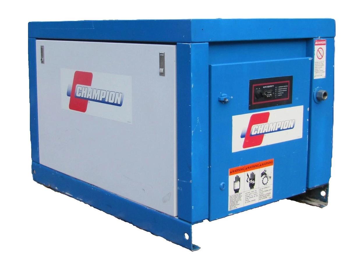 Used Gardner Denver Champion 300EBA753 7.5HP Rotary Screw Air Compressor 230V 3 Phase