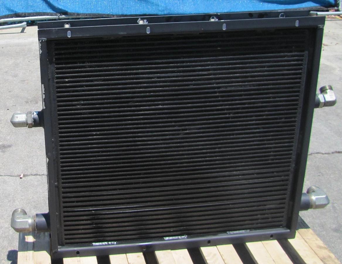 Used Sullair Air Oil Cooler 02250081-393 Part Replacement 50 HP Screw Air Compressor