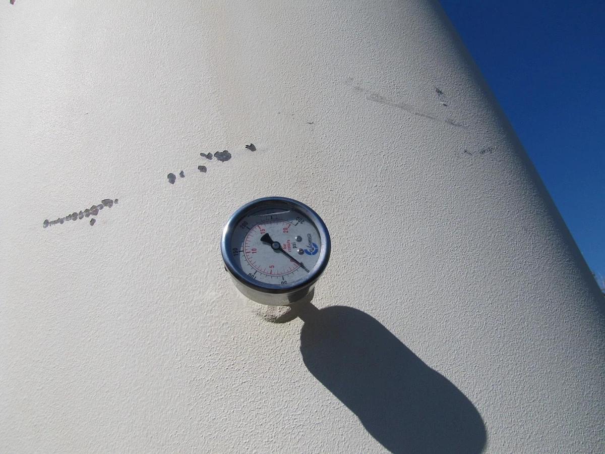 Used Brunner 600 Gallon Air Receiver Tank for Air Compressor Compressed Air Storage