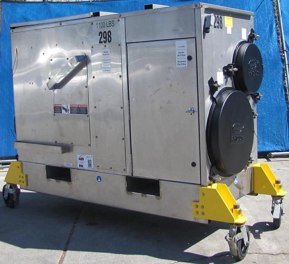 Used ARID Dry MS-2400/2000 Skid Mounted Desiccant Dehumidifier 2000 CFM 460V 3 PH