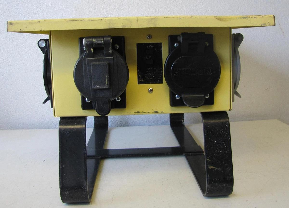 Used X-Treme Box Spider Temporary Power Distribution 50A 125/250V 3P 4W Twist Lock #2