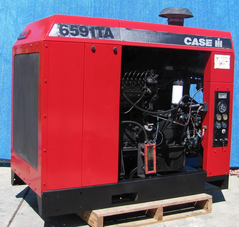 Used Case 6591TA Industrial Power Unit 149 HP Turbo Diesel Engine 6 Cyl 4070 Hours