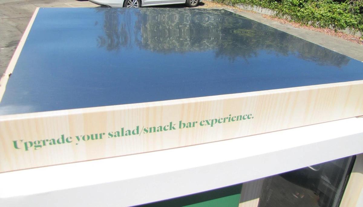 Used Chowbotics Sally01 Fresh Meal Salad Food Refrigerated Vending Machine AS IS 120V