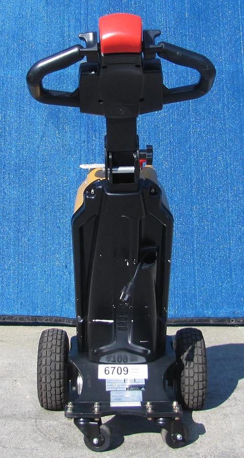 Used Big Joe T15 1500 lbs. Electric Walkie Puller Tugger 24 VDC W/ Battery Charger #2