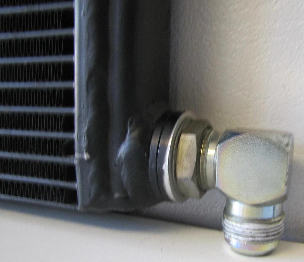 Used Ingersoll Rand Oil Cooler 39843735 Genuine OEM for Air Compressor EP24-ESP