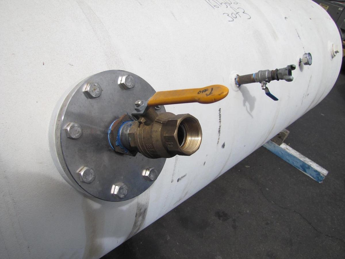 Used Brunner 600 Gallon Air Compressor Tank