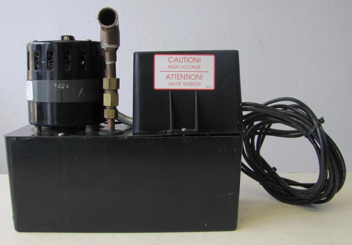 Used Beckett Condensate Pump 460V 1 Phase CU554ULHT Fasco Electric Motor  1/5 HP 60Hz