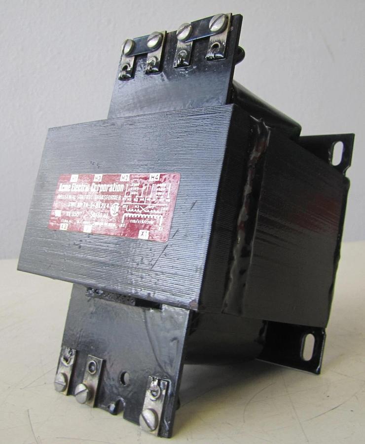 Used Acme 350 VA Control Transformer 230/460V Input 115V Output 110V 120V TA-1-81214