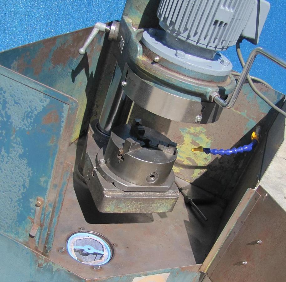 Used Amada 1HP Punch & Die Tool Grinder Sharpener TEG-160E w/ Coolant Pump 230V 3 PH