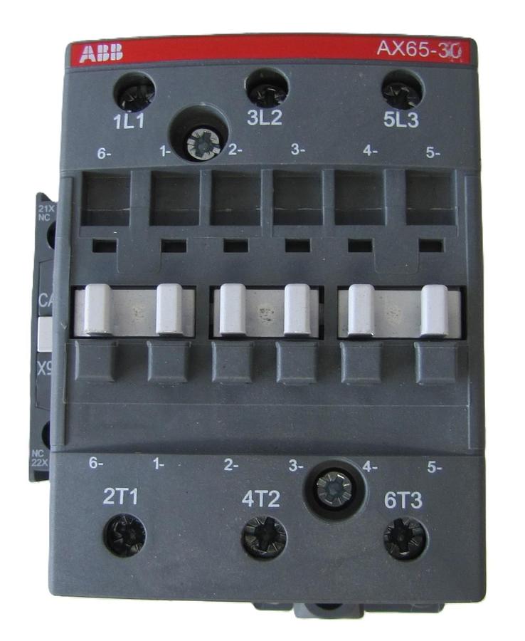Used ABB Allen Bradley AX65-30 110 Amp 3 Pole Contactor 690V 110A with 230V Coil #2