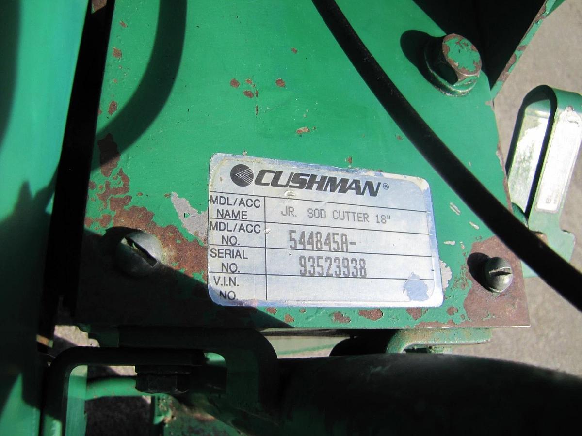 Used Ryan Jr. 18" Self Propelled Sod Turf Cutter 7HP Briggs & Statton Gas Engine