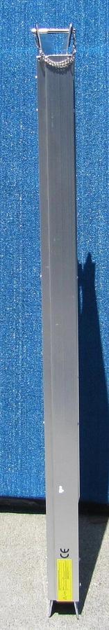 Used Aluminum Single Fold Loading Ramp 4 ft Long x 28.75 in Wide Portable 800 ft