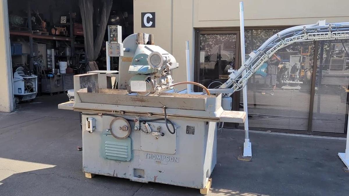 Used Thompson Type B Surface Grinder Grinding Machine 12"x24" Magnetic Chuck 220V 3PH