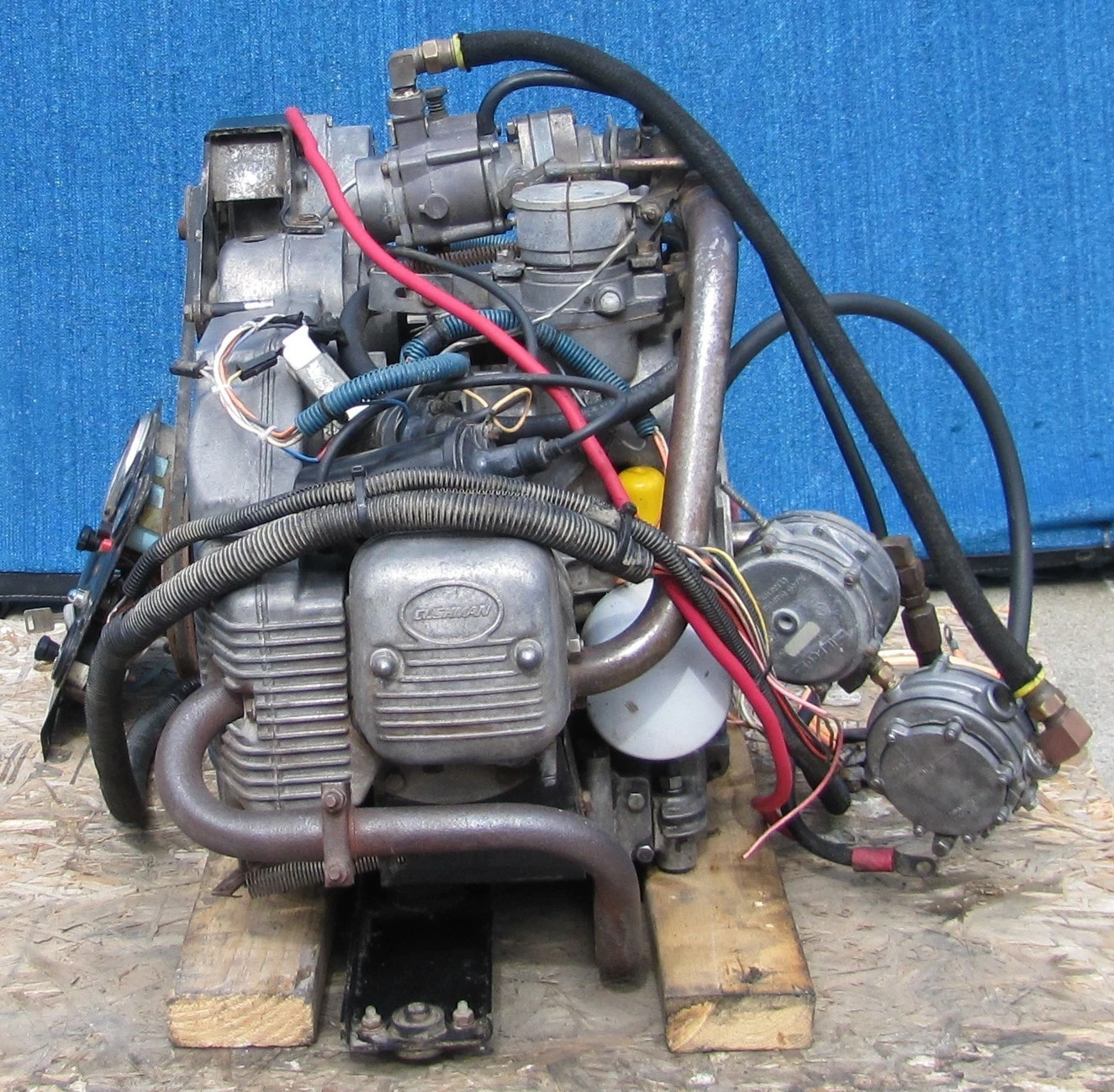 Used Cushman 22 HP Propane Engine Flatbed Cart 898461-9110 Control Panel New Starter