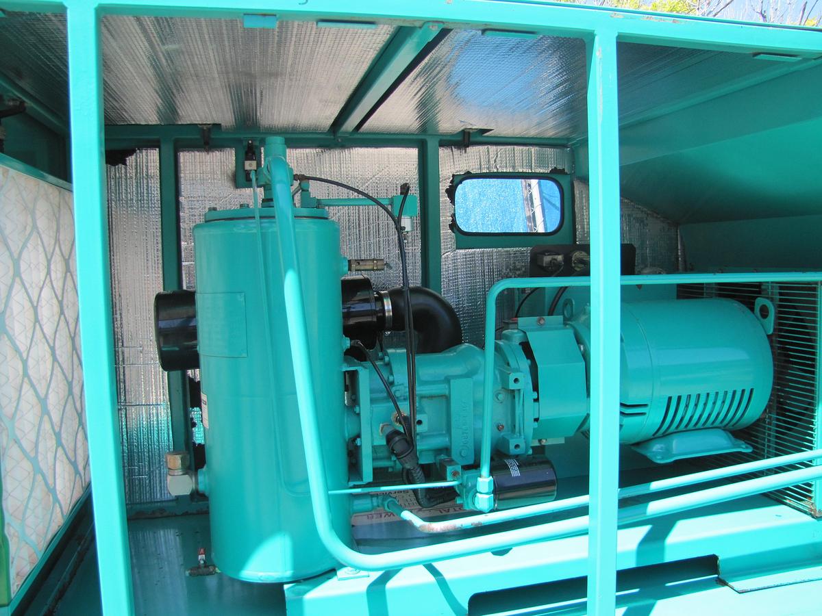 Used Sullivan Palatek 15 HP Rotary Screw Air Compressor with 120 Gallon Tank 51 CFM