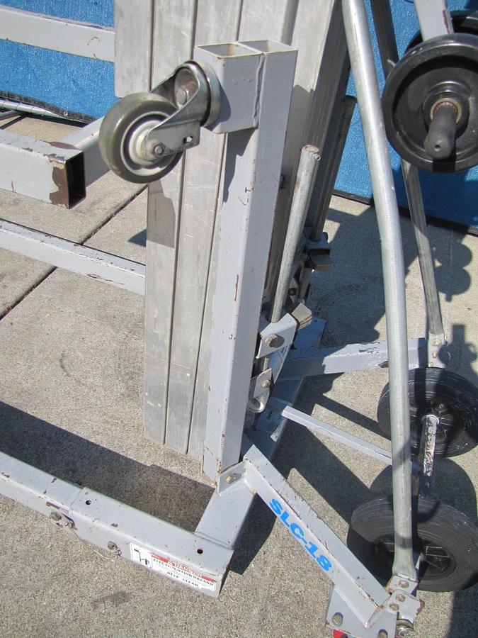 Used 2016 Genie SLC-18 Superlift Material Lift 18ft Height 650 lbs Max Capacity