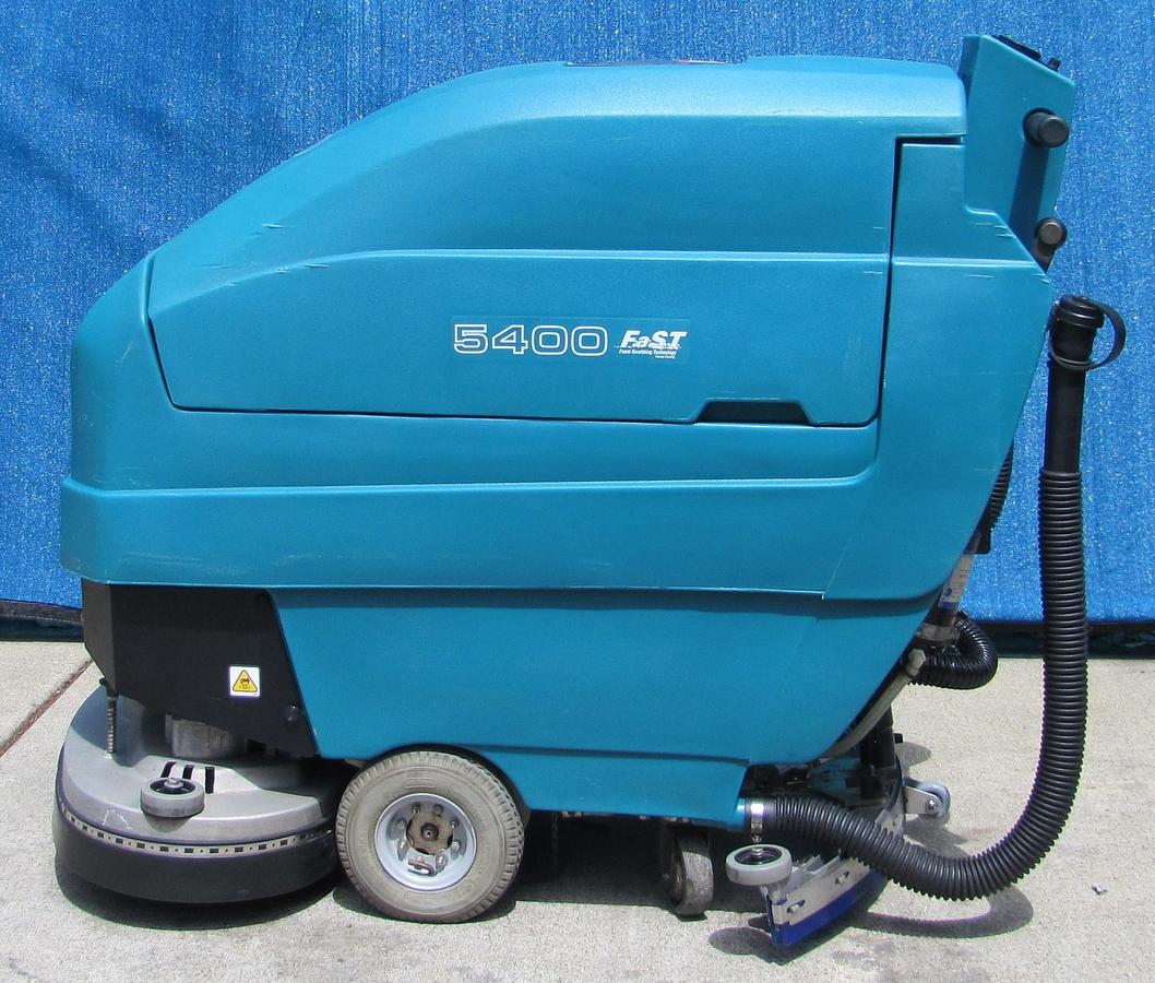 Used Tennant 5400 Walk Behind Floor Scrubber Self Propelled 24" Disc 92.6 Hours