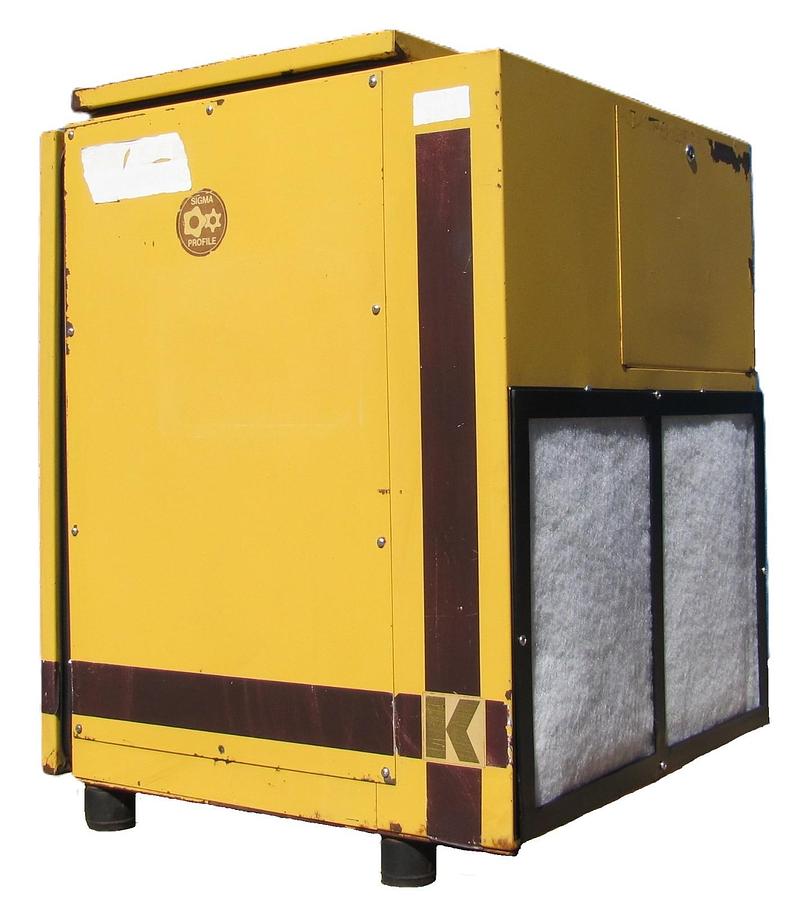 Used Kaeser SM8 7.5 HP Rotary Screw Air Compressor 30 CFM 460V 3PH Only 32,136 Hours