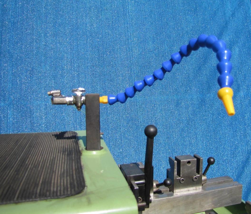 Used DME Pin Tool Grinder and Cutter Cut Off Machine With Coolant Pump 230V 3 Phase