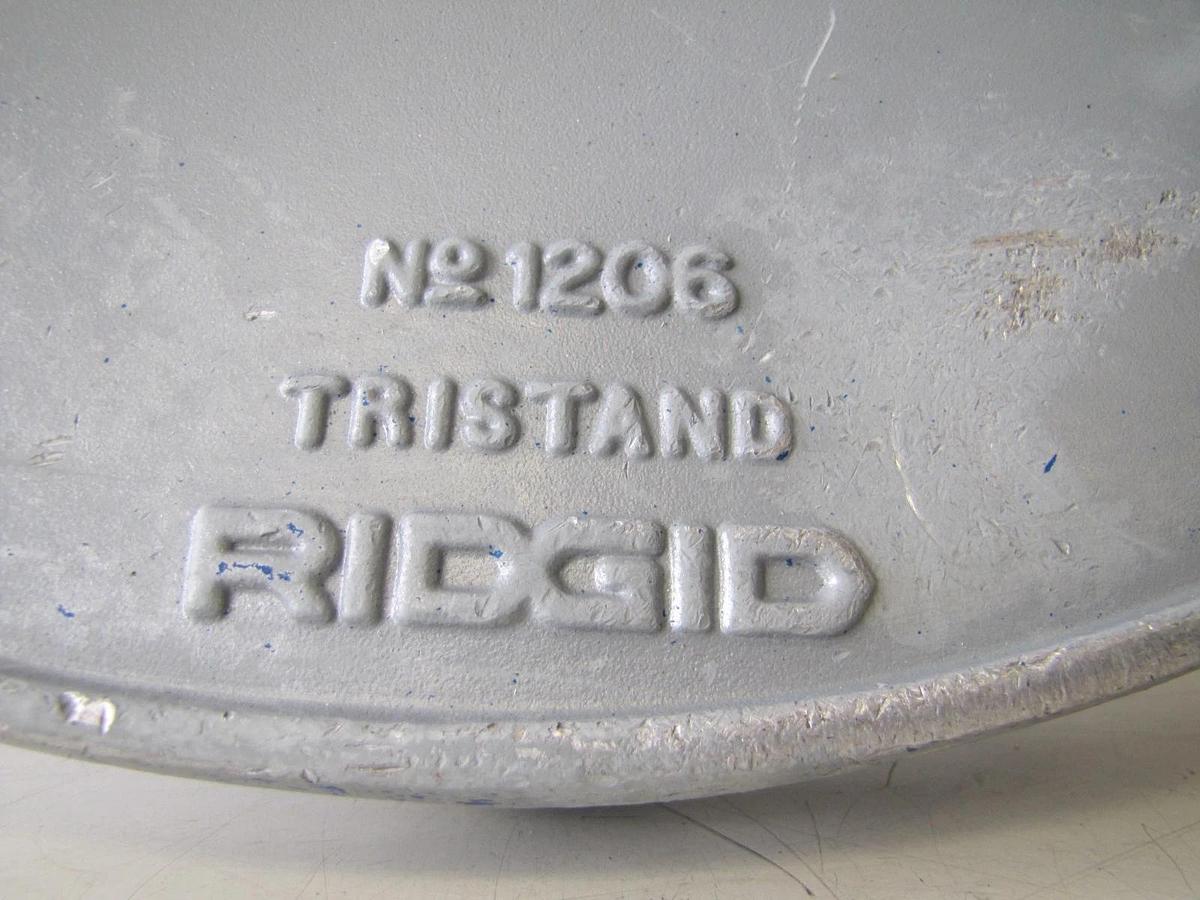 Used Ridgid 1206 Power Drive Tristand Base 42360 Tri Stand