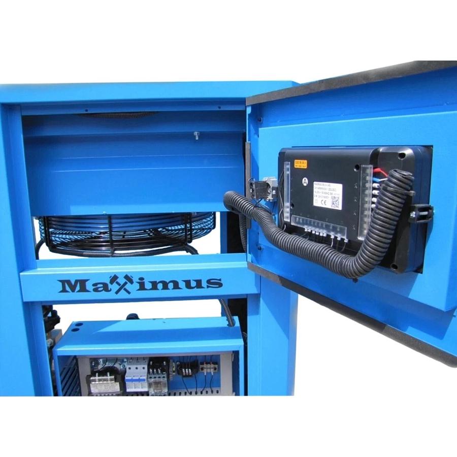 Used 2025 Maximus 15 HP 63 CFM Direct Drive Rotary Screw Air Compressor 230V 3 Phase