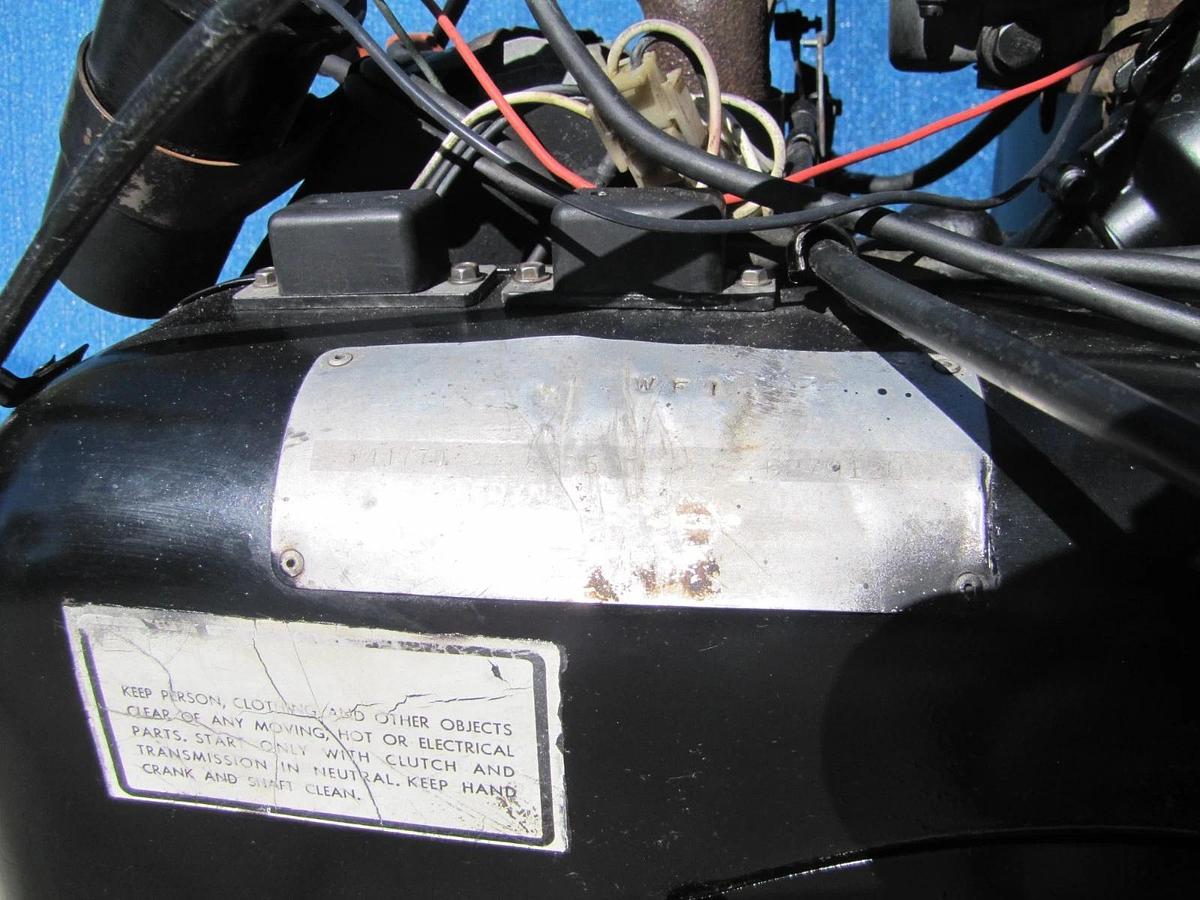 Used Wisconsin 35 HP W4-1770 Gasoline 4-Cylinder Engine Air Cooled With Controls