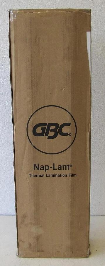 Used GBC NAP GBC3000024 3-mil, 25" x 250' Thermal Laminating Film Roll Pack of 2